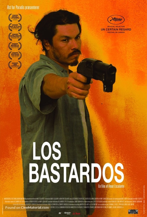 Los bastardos - Danish Movie Poster