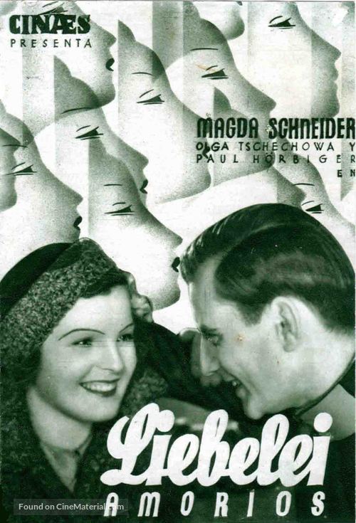 Liebelei - Spanish Movie Poster