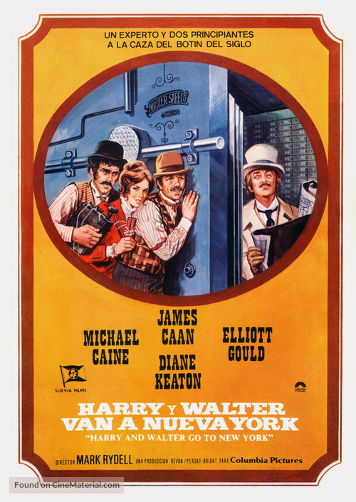 Harry and Walter Go to New York - Spanish Movie Poster