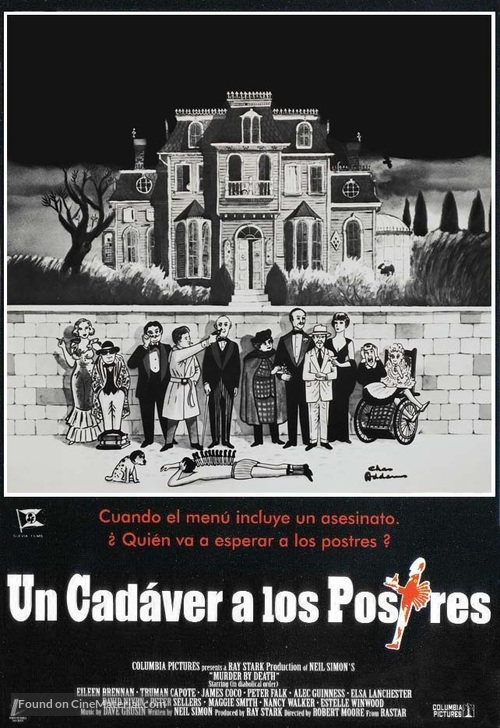Murder by Death - Spanish Movie Poster