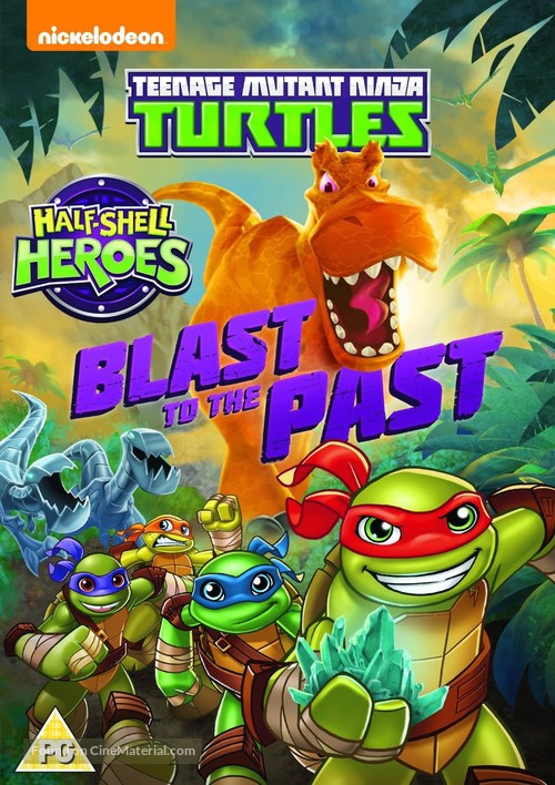 Half-Shell Heroes: Blast to the Past - British DVD movie cover