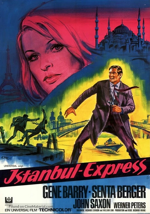 Istanbul Express - German Movie Poster