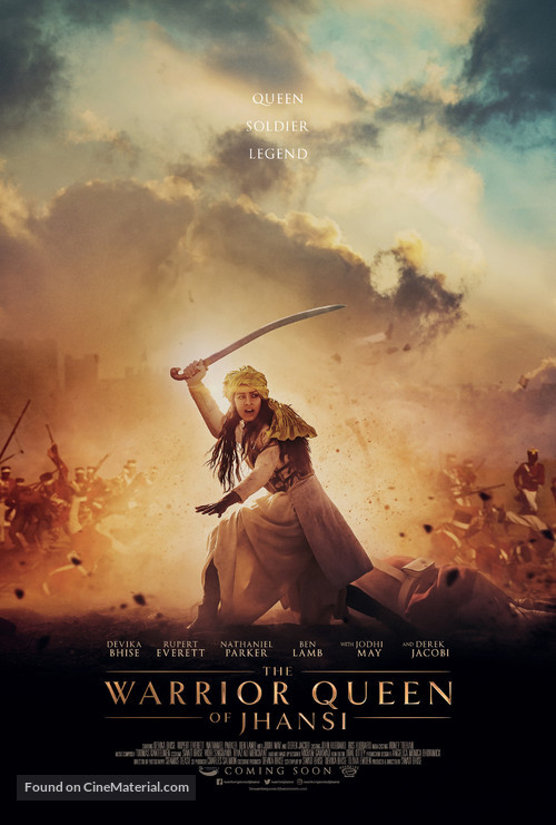The Warrior Queen of Jhansi - British Movie Poster
