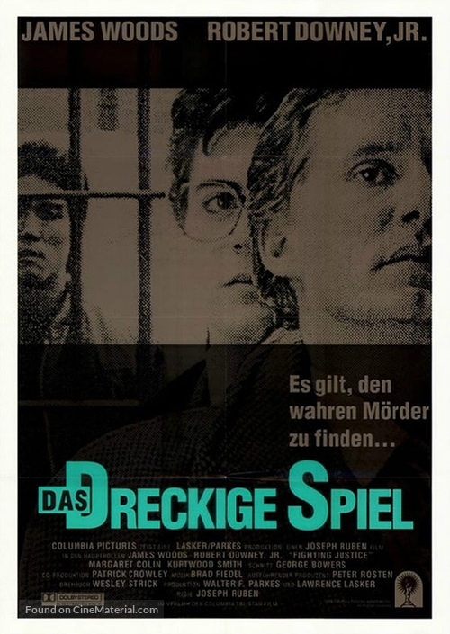 True Believer - German Movie Poster