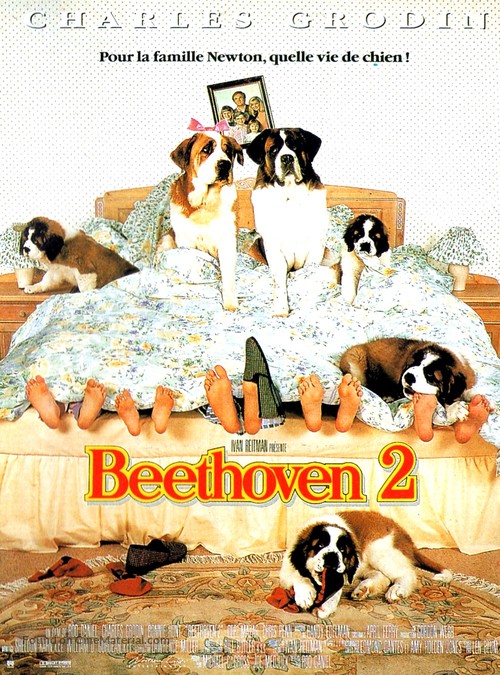 Beethoven&#039;s 2nd - French Movie Poster