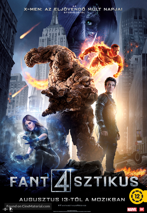 Fantastic Four - Hungarian Movie Poster