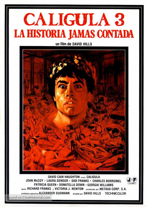 Caligola: La storia mai raccontata - Spanish Movie Poster