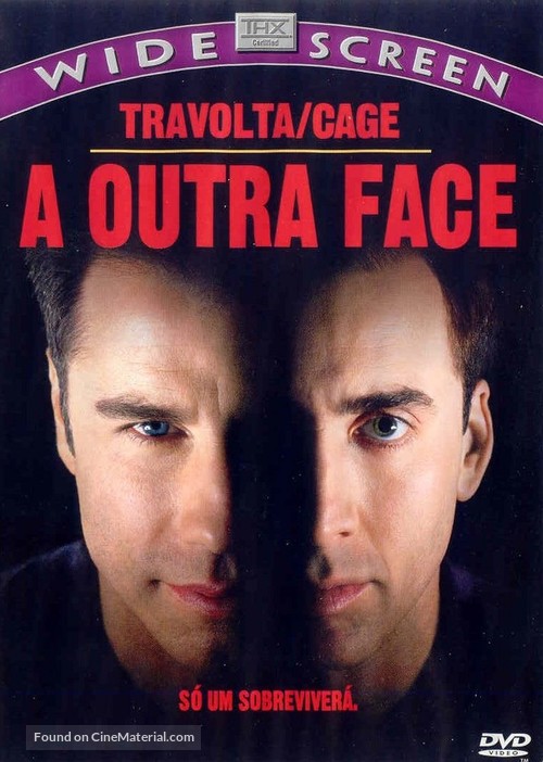 Face/Off - Portuguese DVD movie cover