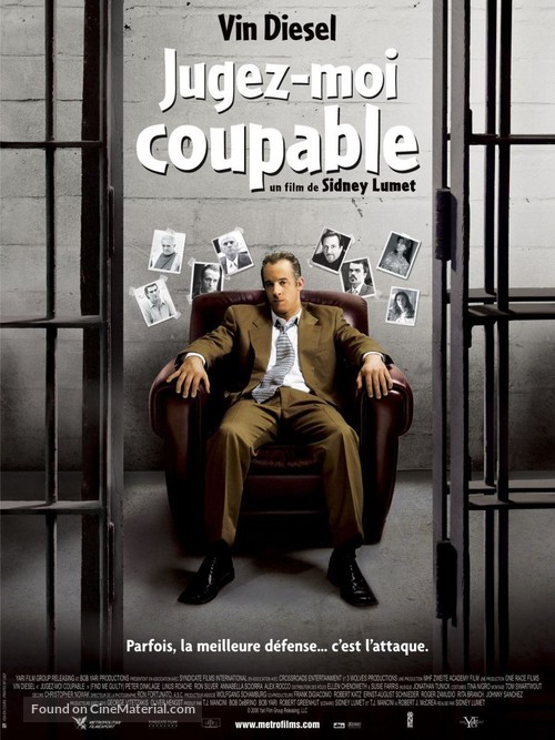 Find Me Guilty - French Movie Poster