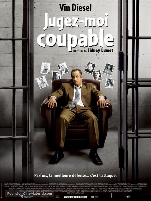 Find Me Guilty - French Movie Poster