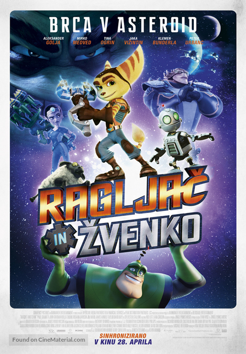 Ratchet and Clank - Slovenian Movie Poster
