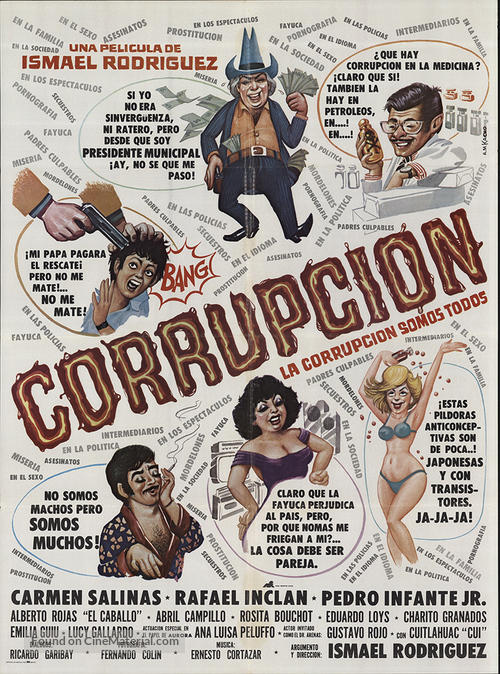 Corrupci&oacute;n - Mexican Movie Poster