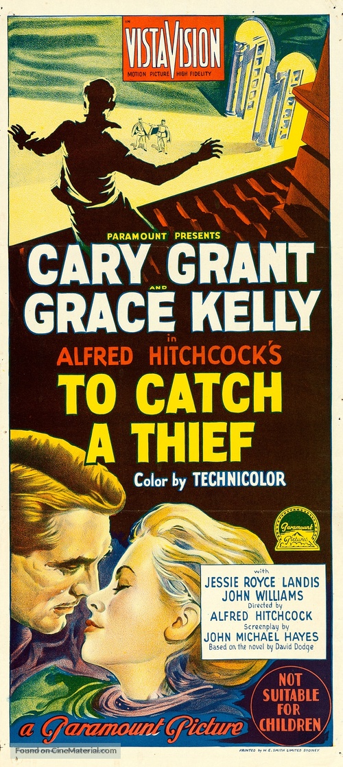 To Catch a Thief - Australian Movie Poster