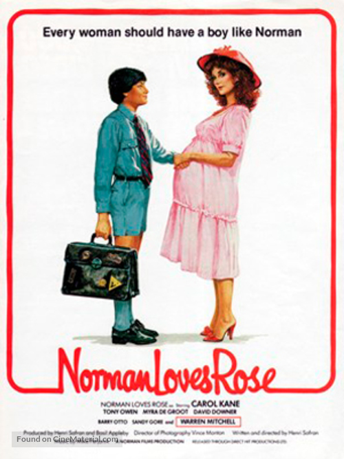 Norman Loves Rose - Australian Movie Poster