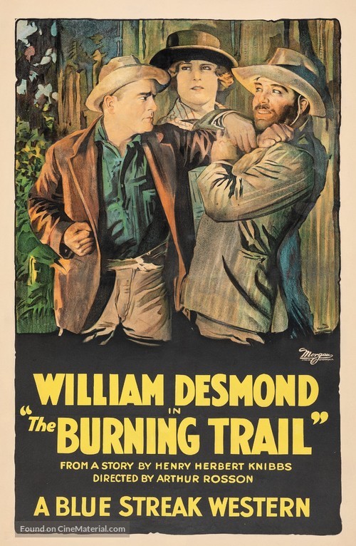 The Burning Trail - Movie Poster