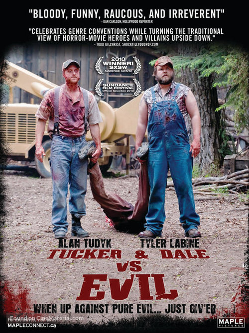 Tucker and Dale vs Evil - Canadian Movie Poster