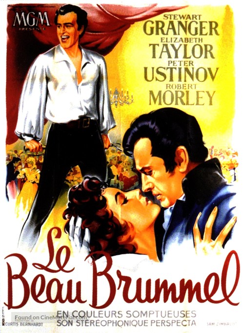 Beau Brummell - French Movie Poster