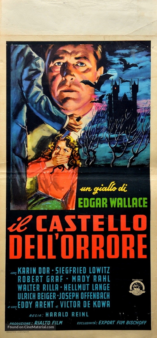 Der F&auml;lscher von London - Italian Movie Poster