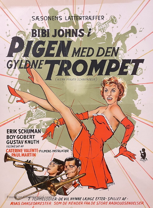 Europas neue Musikparade 1958 - Danish Movie Poster