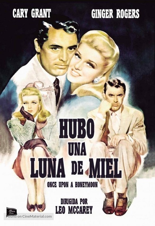 Once Upon a Honeymoon - Spanish DVD movie cover