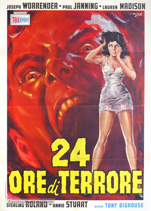 24 ore di terrore - Italian Movie Poster