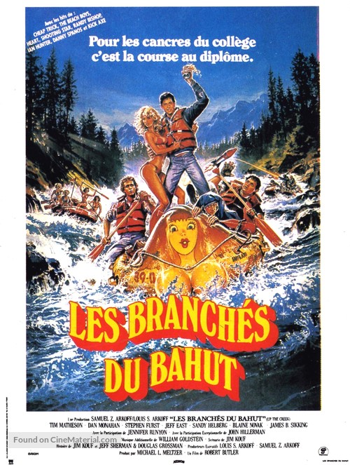 Up the Creek - French Movie Poster