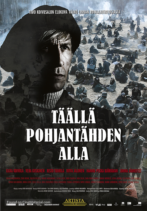 T&auml;&auml;ll&auml; Pohjant&auml;hden alla - Finnish Movie Poster