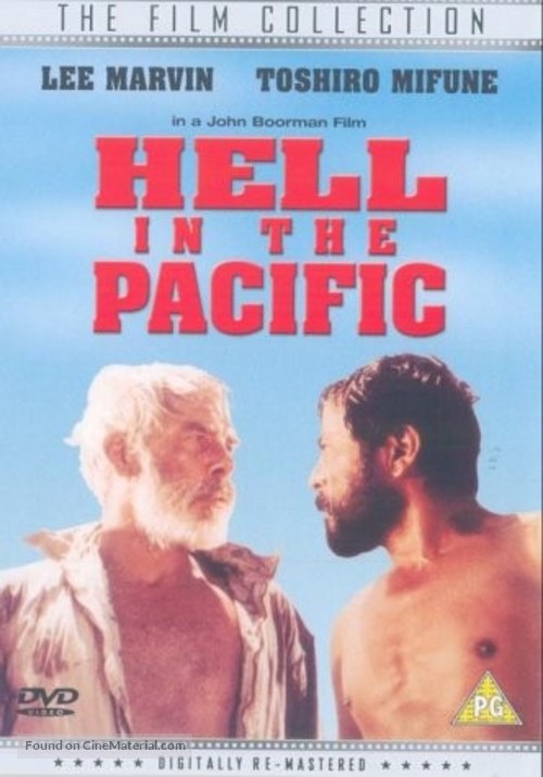 Hell in the Pacific - British DVD movie cover