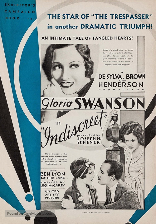Indiscreet - poster