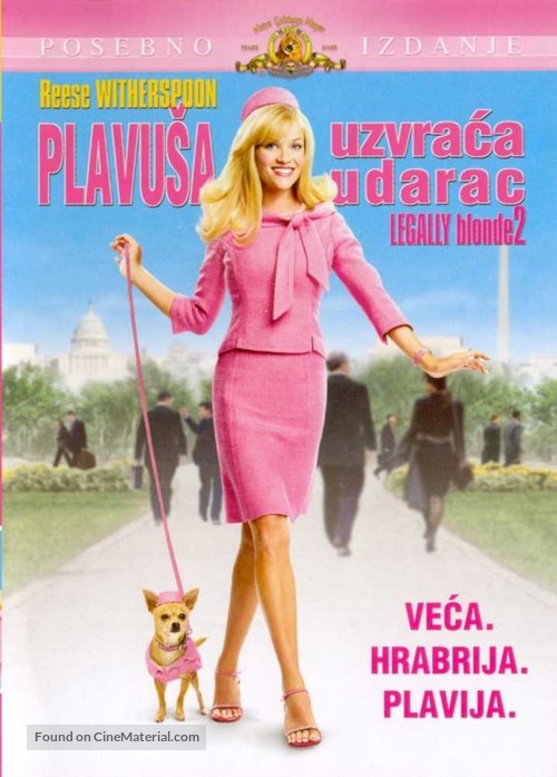 Legally Blonde 2: Red, White &amp; Blonde - Croatian Movie Cover