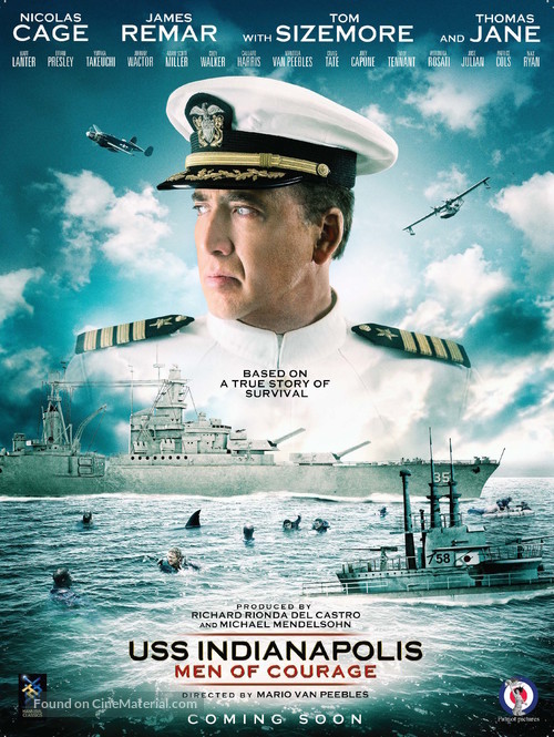 USS Indianapolis: Men of Courage - Movie Poster