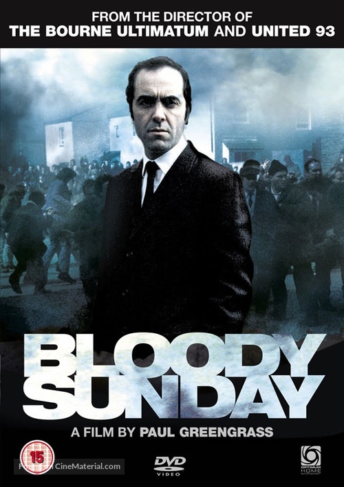 Bloody Sunday - British DVD movie cover