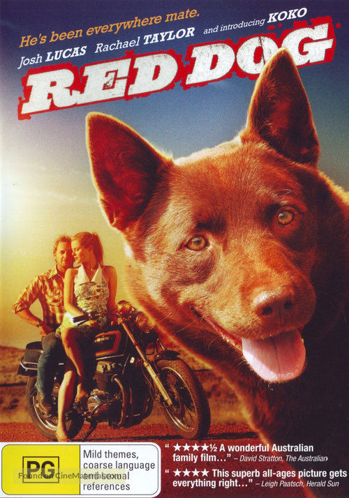 Red Dog - Australian DVD movie cover