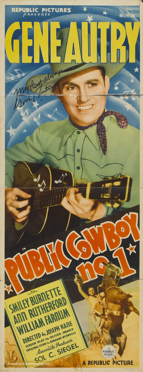 Public Cowboy No. 1 - Movie Poster