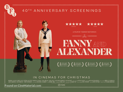 Fanny och Alexander - British Movie Poster