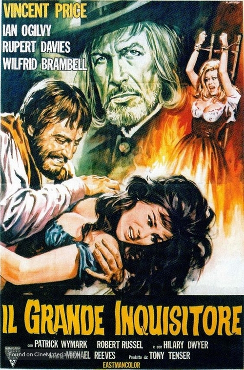 Witchfinder General - Italian Movie Poster