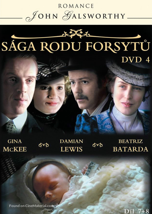 &quot;The Forsyte Saga&quot; - Czech DVD movie cover