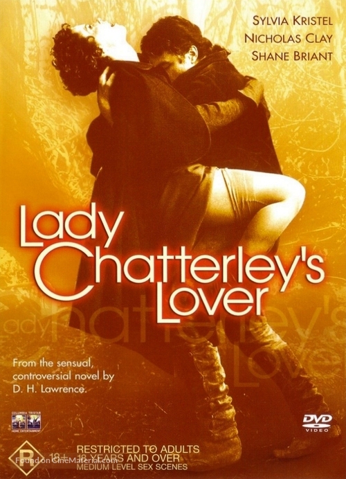 Lady Chatterley&#039;s Lover - Australian DVD movie cover