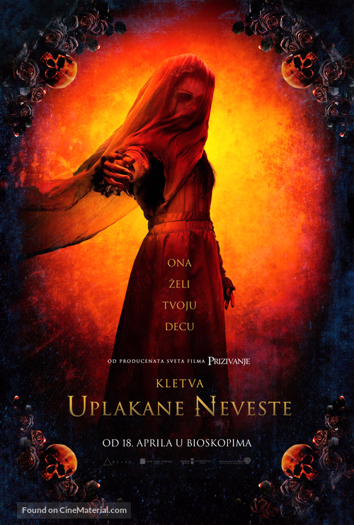 The Curse of La Llorona - Serbian Movie Poster