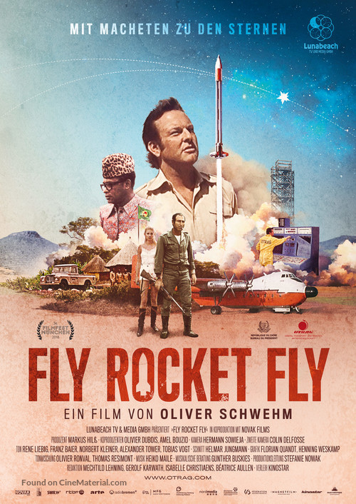 Fly Rocket Fly - German Movie Poster