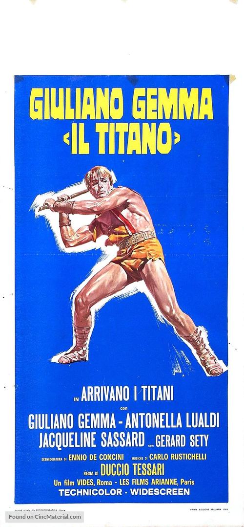 Arrivano i titani - Italian Movie Poster