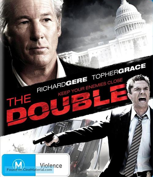 The Double - Australian Blu-Ray movie cover