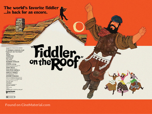 Fiddler on the Roof - Movie Poster