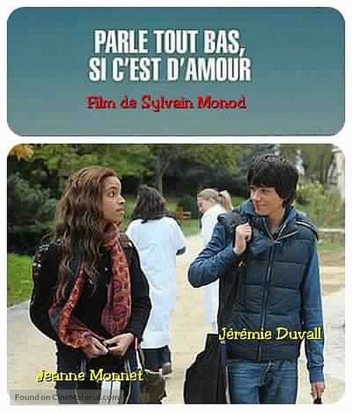 Parle tout bas, si c&#039;est d&#039;amour - French Movie Poster