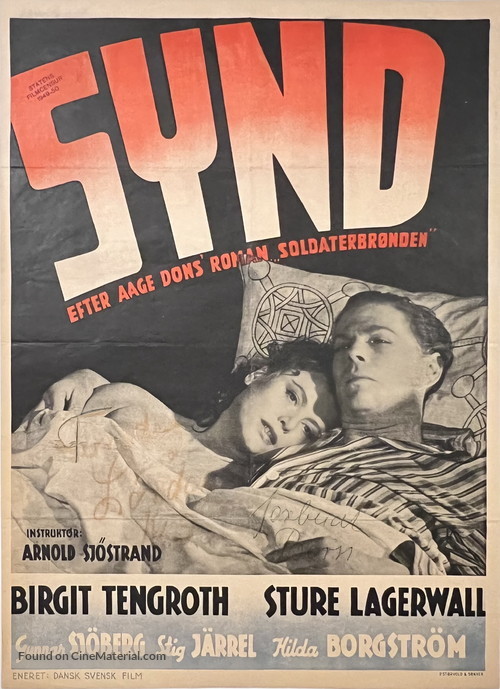 Synd - Danish Movie Poster