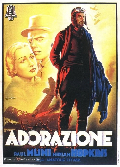 The Woman I Love - Italian Movie Poster