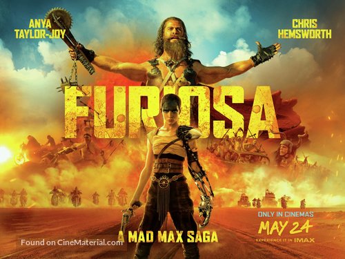 Furiosa: A Mad Max Saga - British Movie Poster