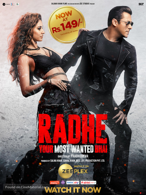 Radhe - Indian Movie Poster