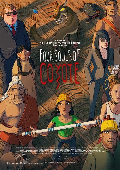 Four Souls of Coyote - International Movie Poster