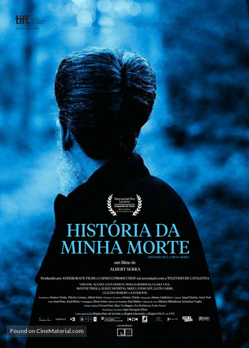 Hist&ograve;ria de la meva mort - Brazilian Movie Poster